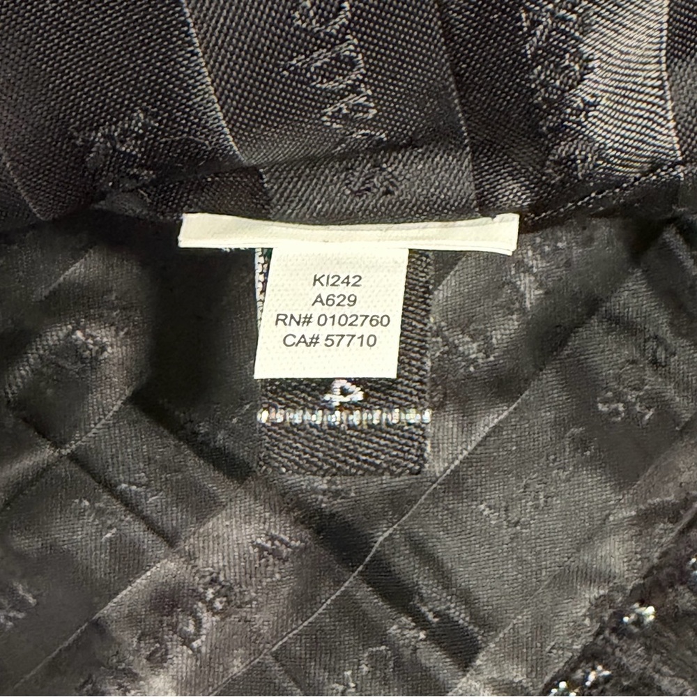 Kate Spade New York, Black Tweed Jacket, Size 12, Textured Blazer - Picture 9 of 9